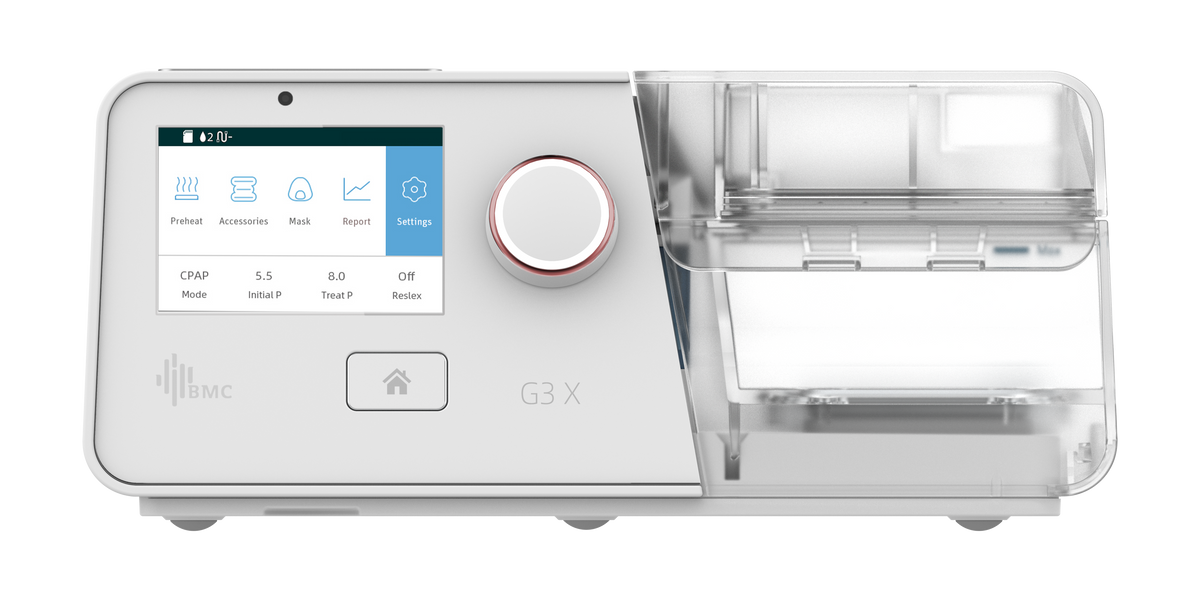 BMC G3 X AutoPAP CPAP Machine with 4G White