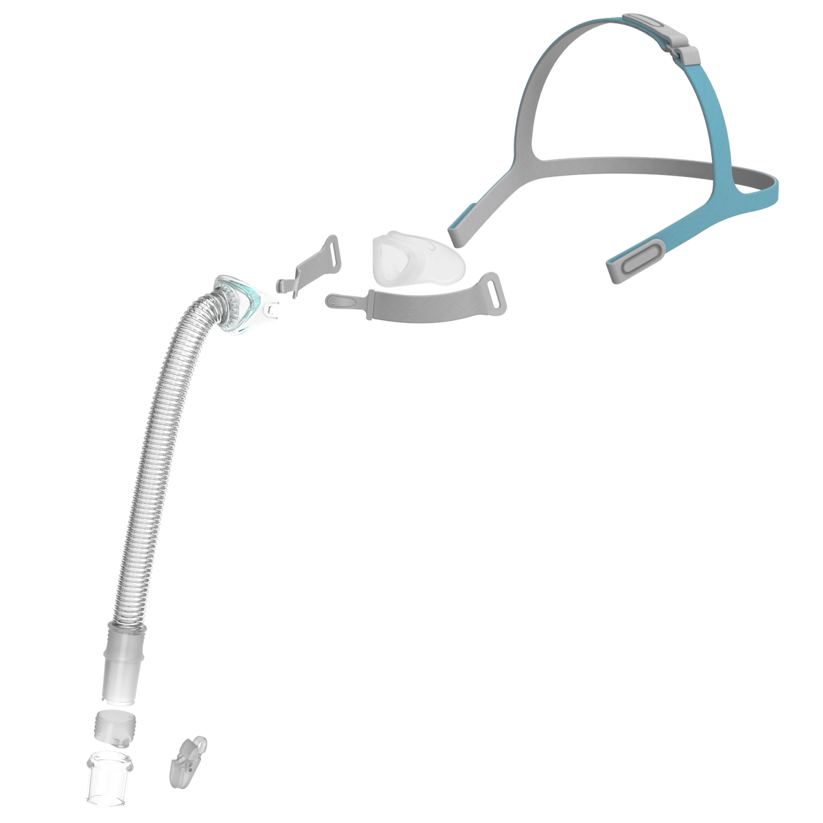 BMC N6 Compact Nasal CPAP Mask with under-the-nose cushion